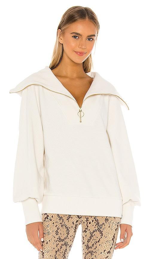 Vine Oversized 1/2-Zip Pullover Sweatshirt Product Image