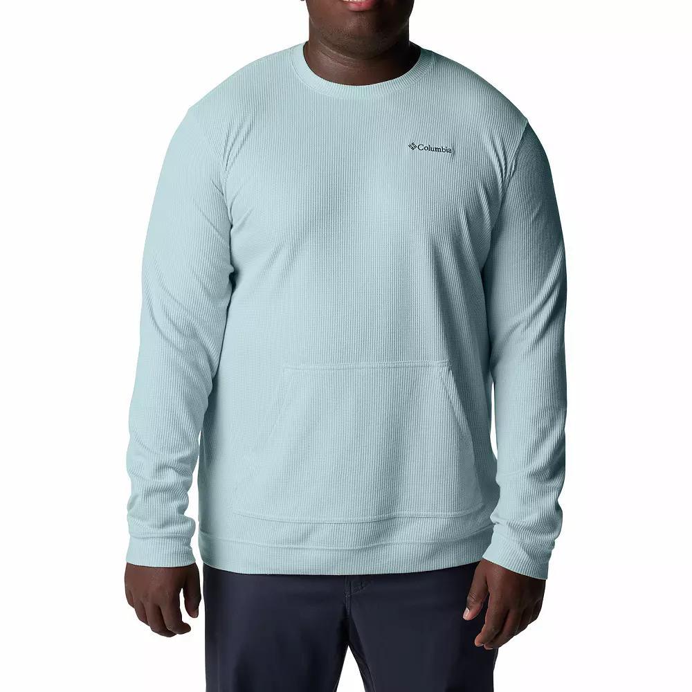 Big & Tall Columbia Pitchstone Knit Crew Sweatshirt, Men's, Size: 3XL Tall, Dark Grey Product Image
