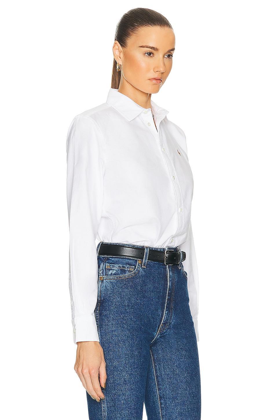 Oxford Long Sleeve Button Up Shirt Product Image