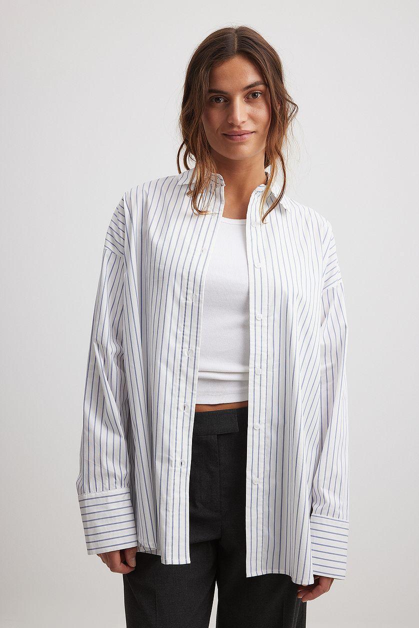 Oversized LS Cotton Shirt Product Image