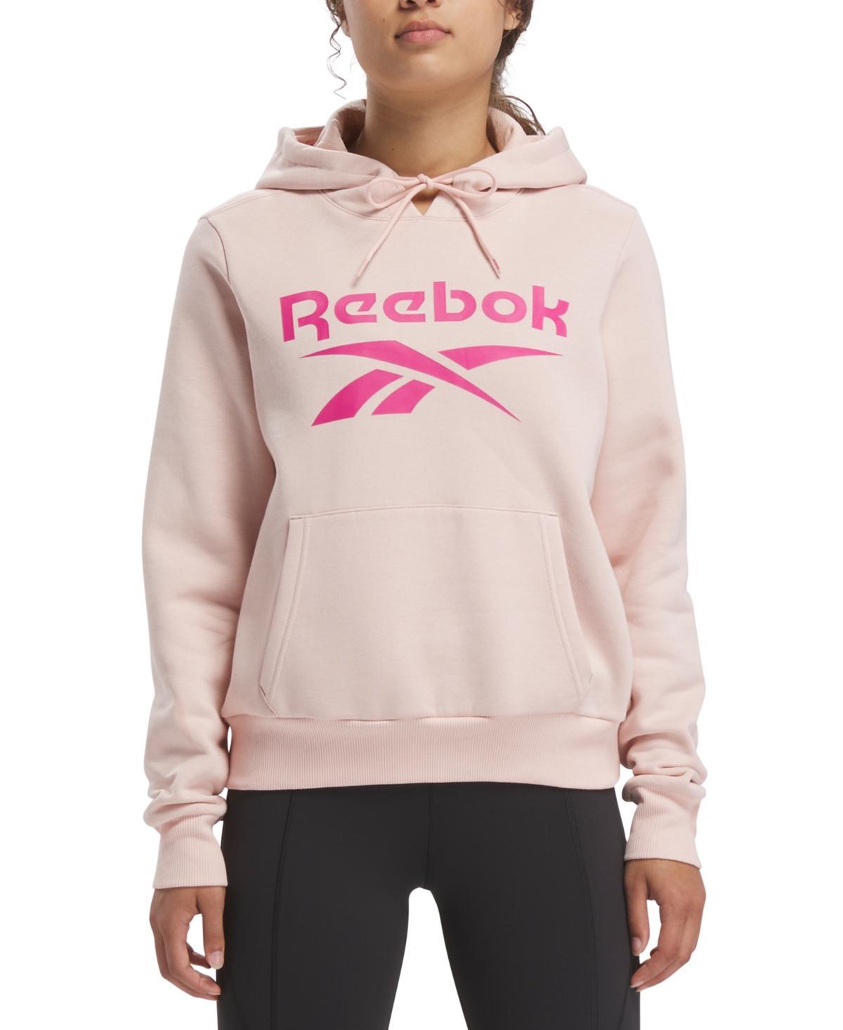 Reebok Womens Big Logo Fleece Hoodie Product Image