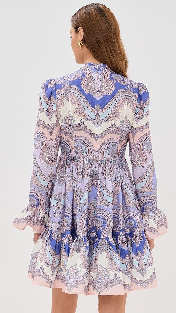 Zimmermann Maxine Long Sleeve Mini Dress | Shopbop Product Image