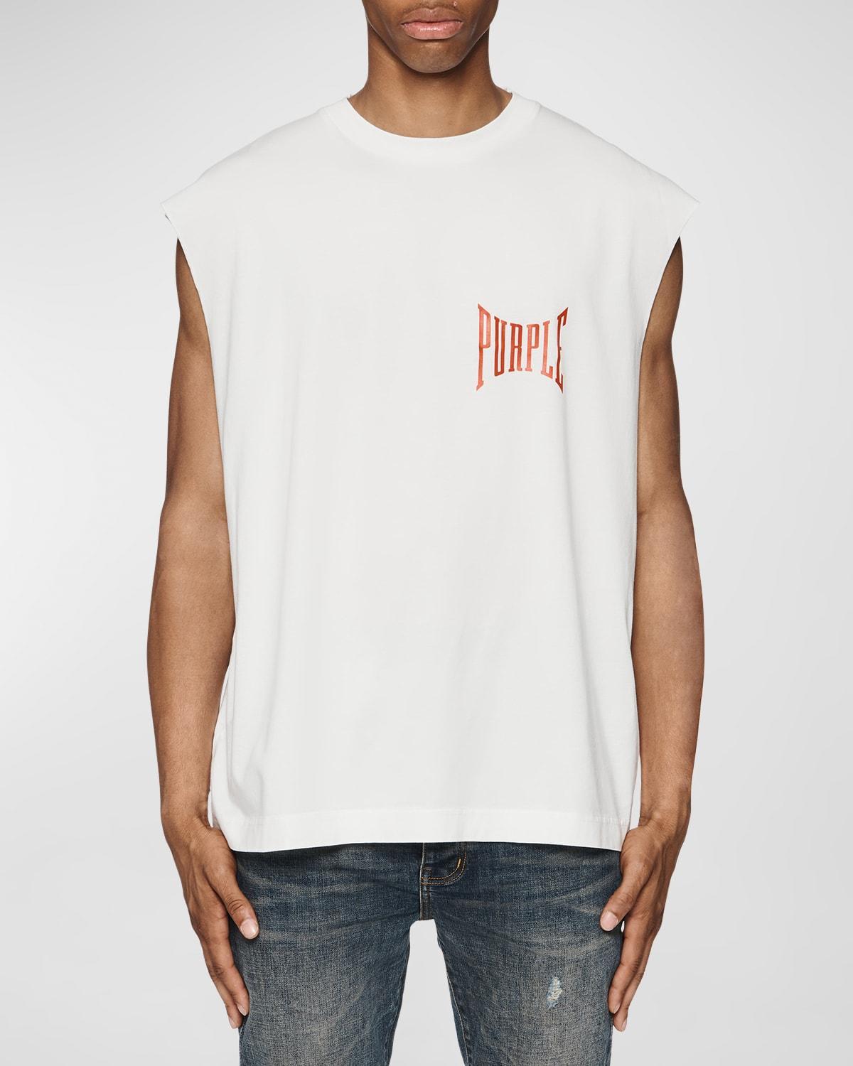 Men's Oversized Cutoff T-Shirt Product Image
