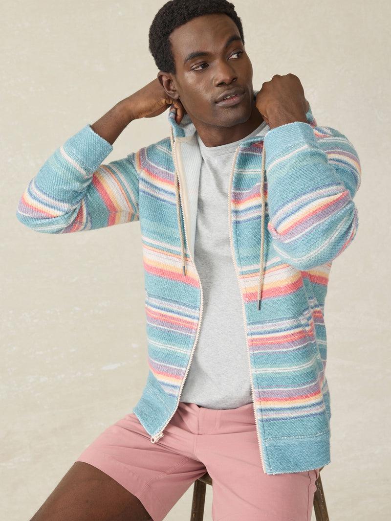 Whitewater Full Zip Hoodie - Island Sunrise Product Image