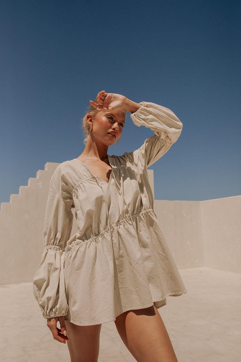 Ava Dress - Sand Product Image
