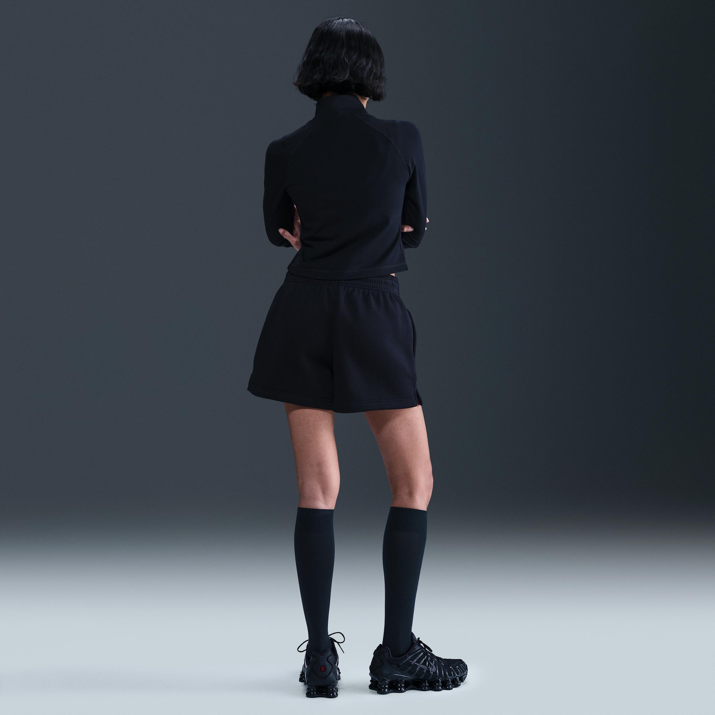 Women's Nike Sportswear Phoenix Fleece Mid-Rise 4" Shorts Product Image