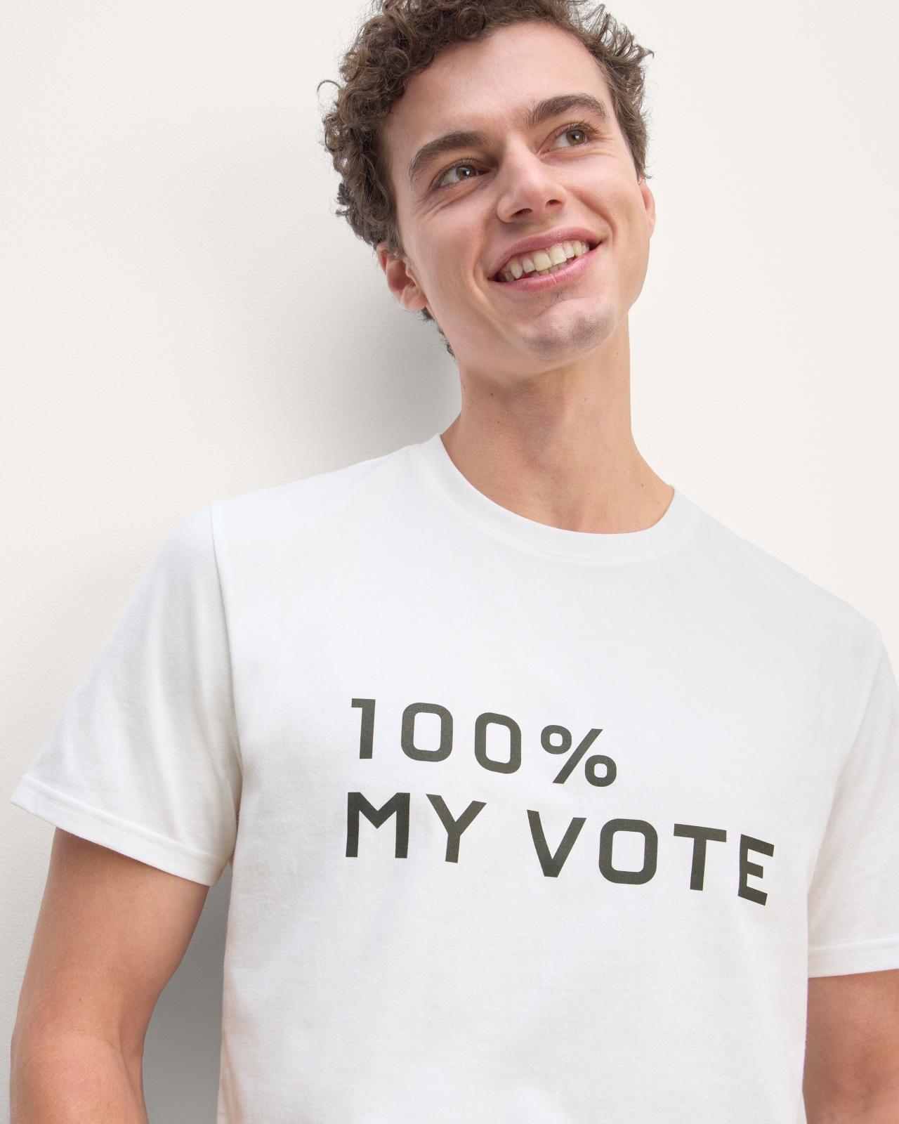 Mens Voter Crew in Essential Cotton T-Shirt by Everlane Product Image