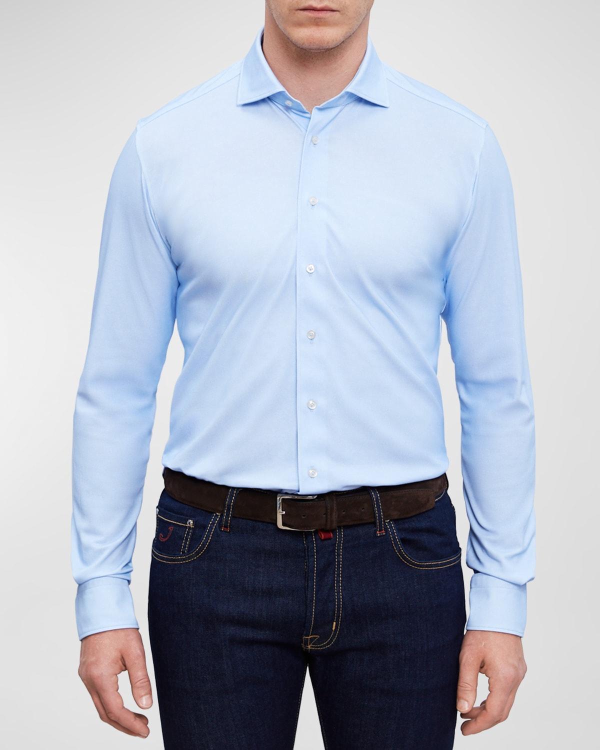 Men's Modern 4 Flex Stretch Knit Sport Shirt Product Image