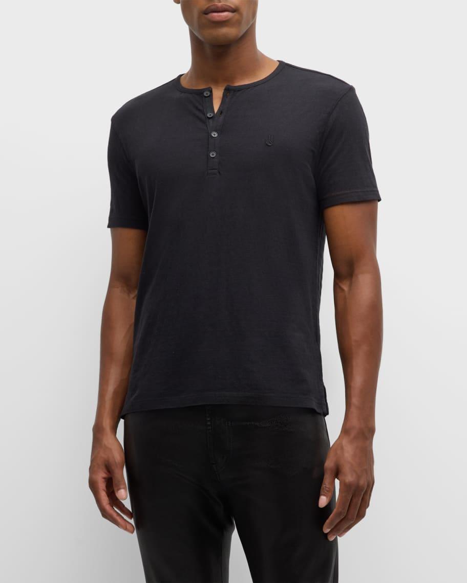 John Varvatos Jordan Henley K6551F24 Men's Clothing Product Image