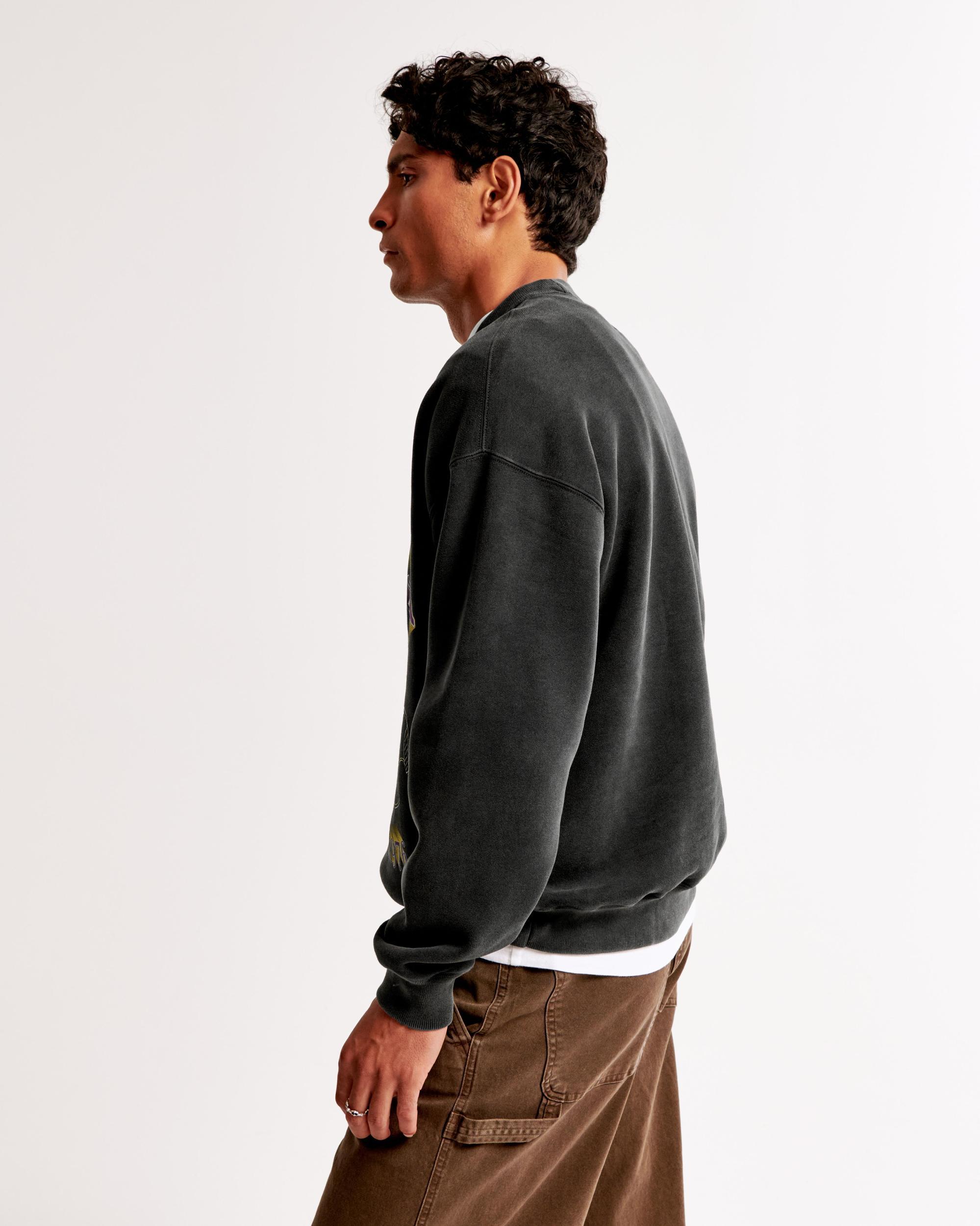 Minnesota Vikings Graphic Crew Sweatshirt Product Image