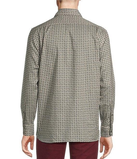 Cremieux Blue Label Chamonix Collection Medallion Print Long Sleeve Woven Shirt Product Image
