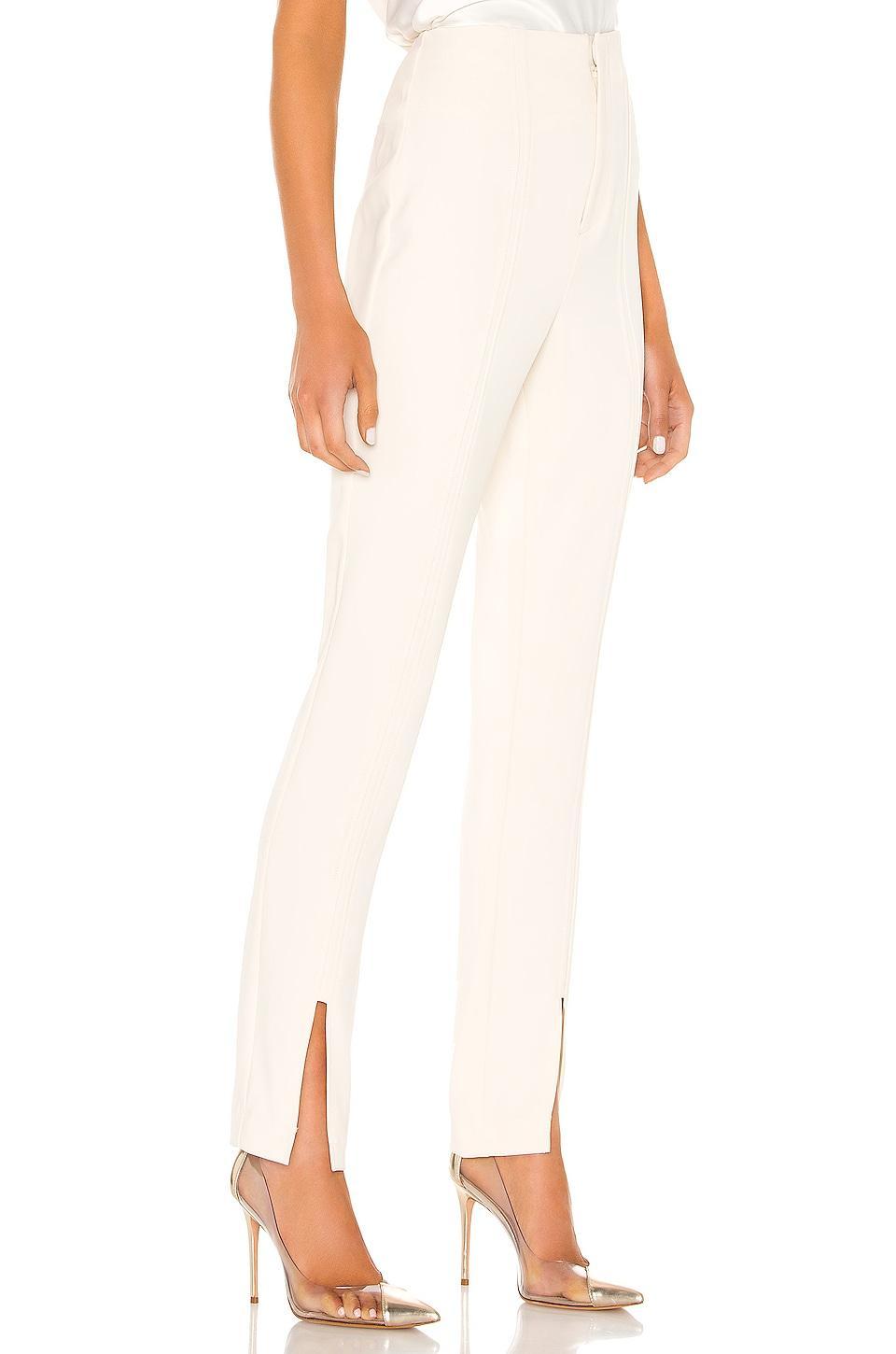 L'ACADEMIE The Hanriette Pant In Ivory Product Image