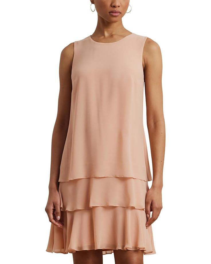 Floral Bubble Crepe Cap-Sleeve Dress Product Image