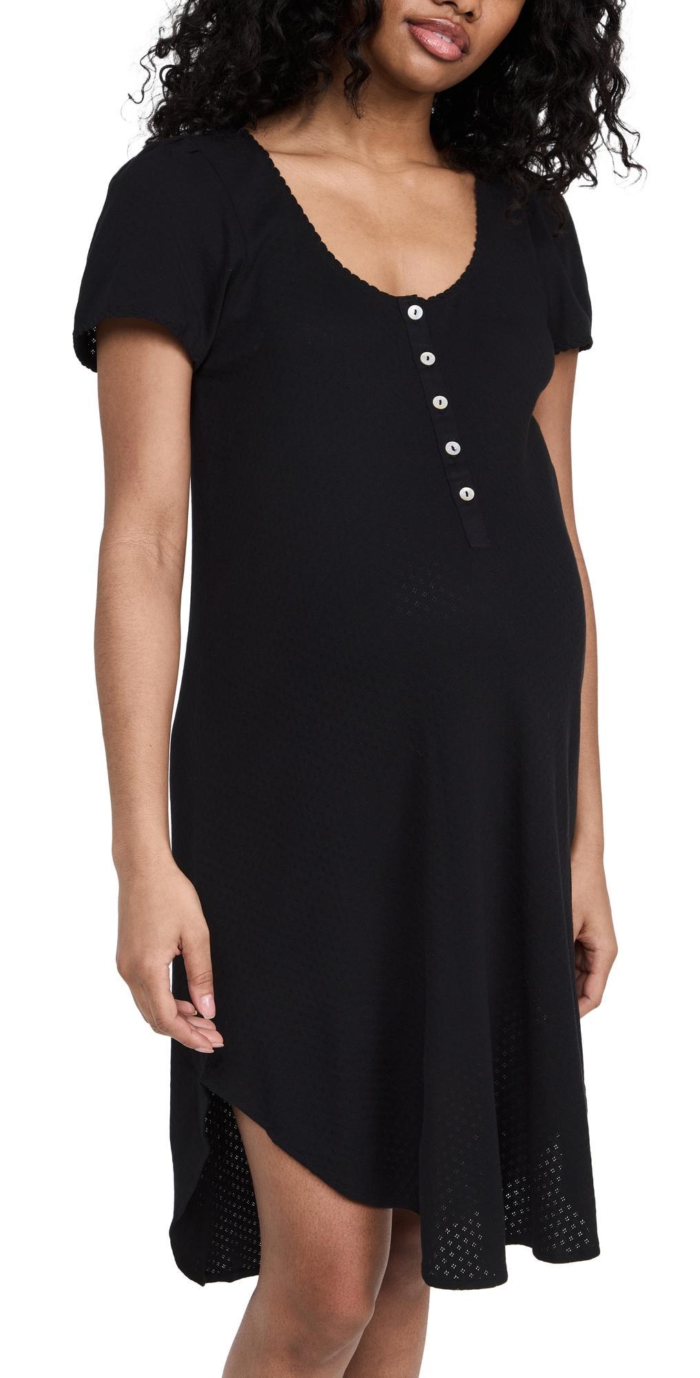 HATCH The Pointelle Nightgown Product Image