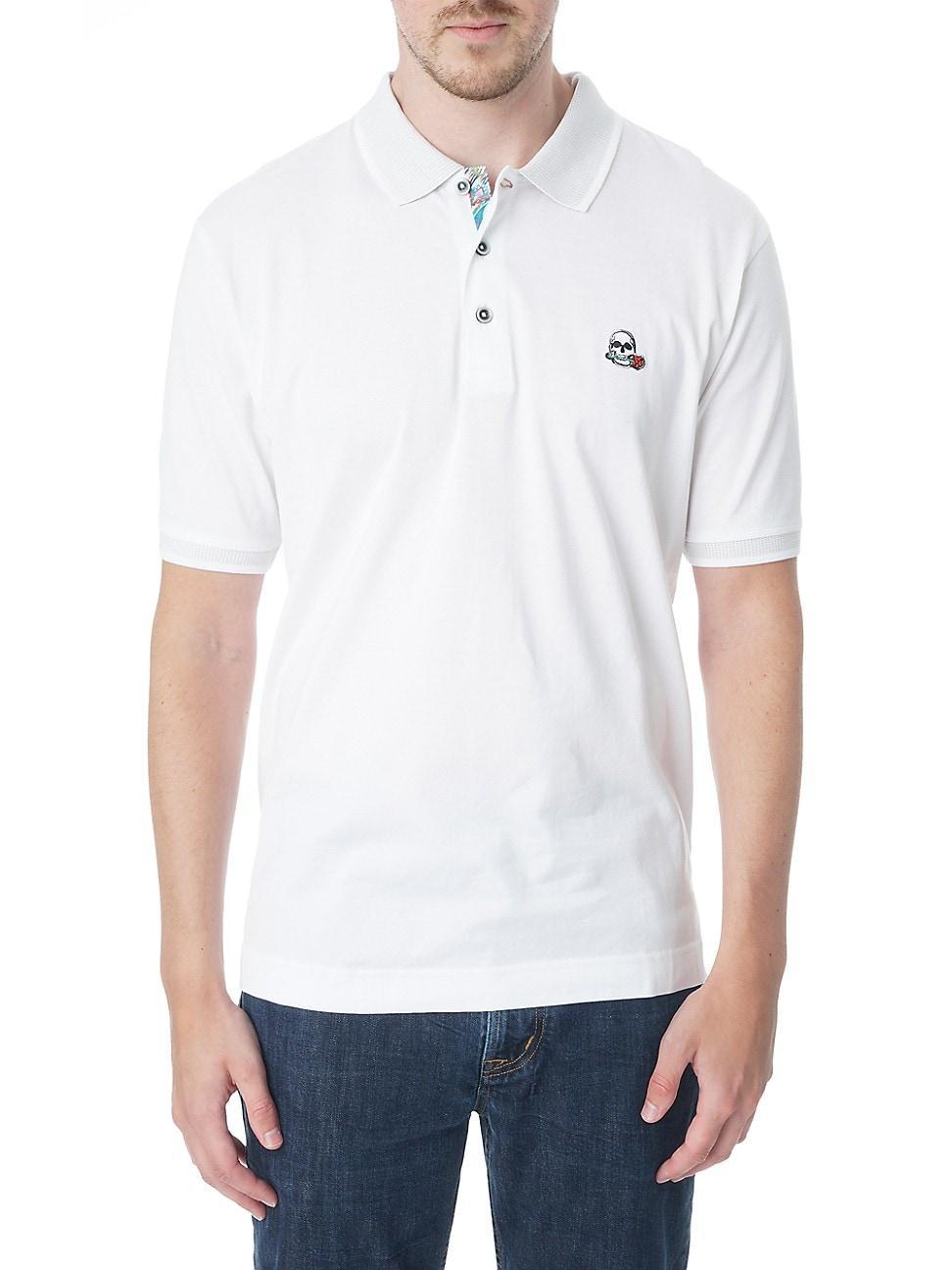 Men's Archie Polo Shirt Contrast Detail Product Image