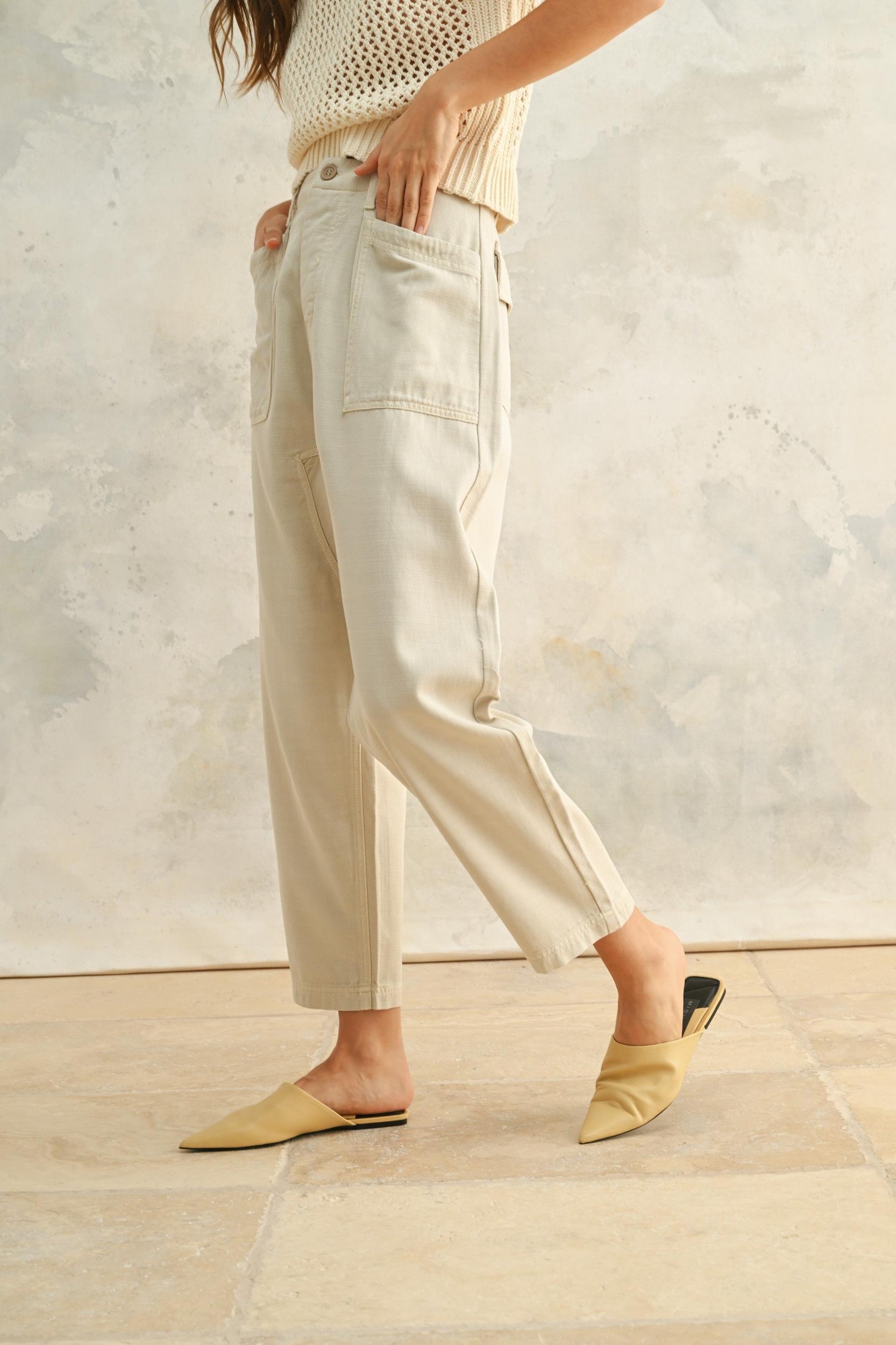 Tencel Loose Fit Pants Product Image
