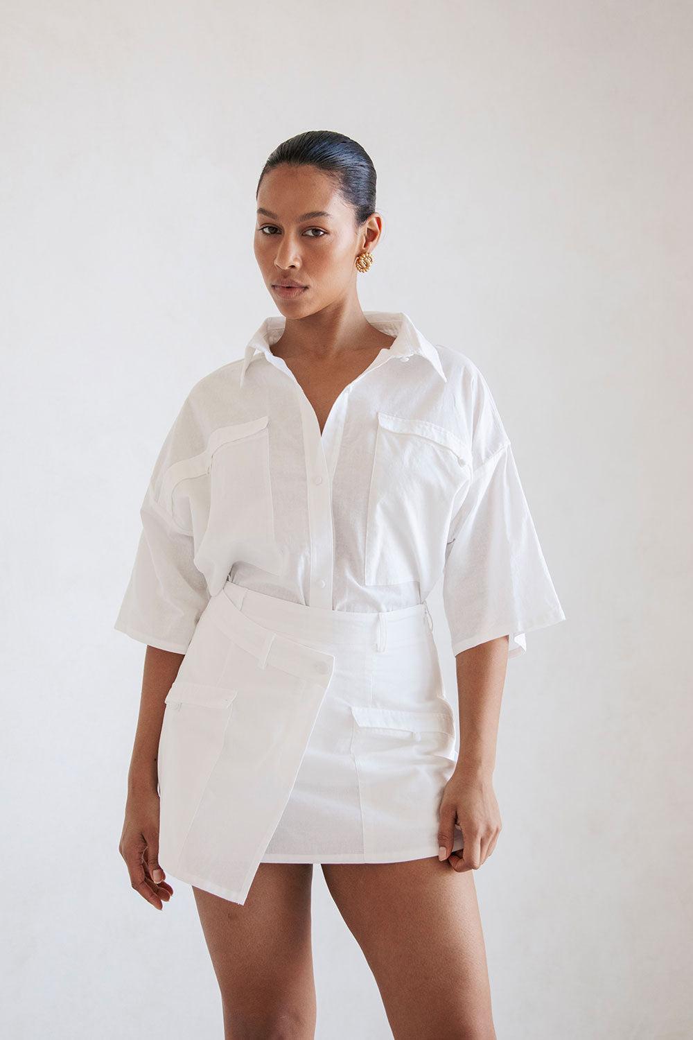 Paige Skort - White Product Image