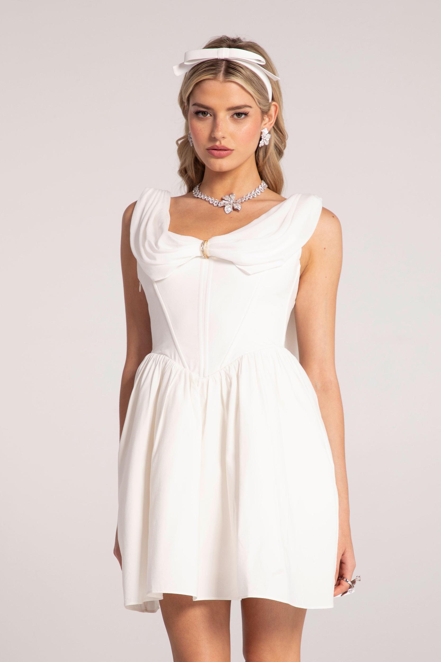 Morgan Dress (White) (Final Sale) Product Image