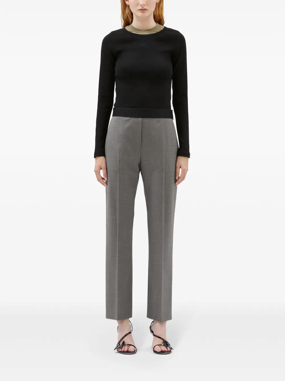 MSGM Pants In Grey Product Image