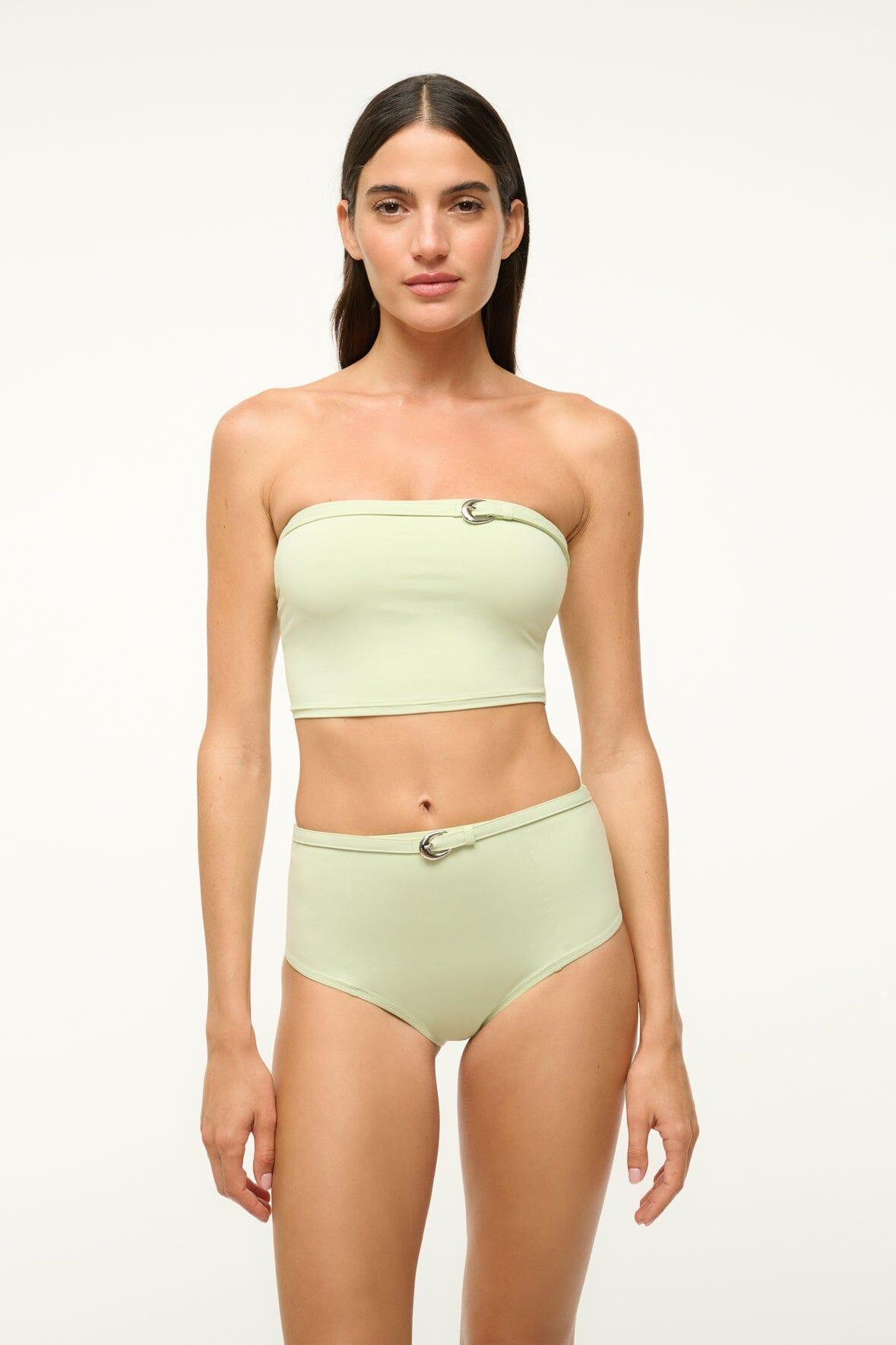 JUNO BIKINI TOP | PALE JADE Product Image