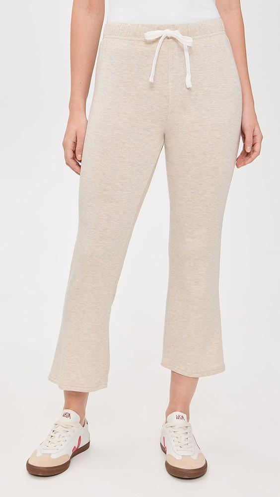 Splits59 Brooks Fleece Cropped Flare Sweatpants | Shopbop Product Image