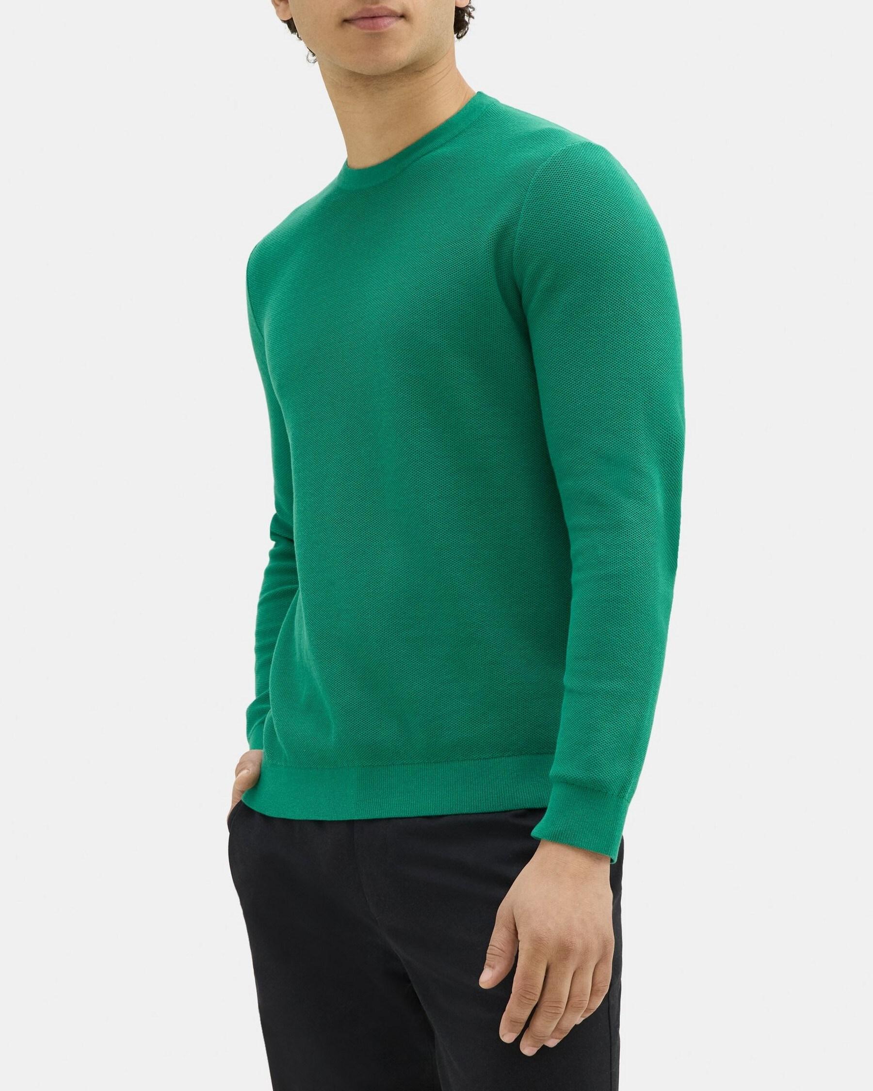 Crewneck Sweater in Organic Cotton Product Image
