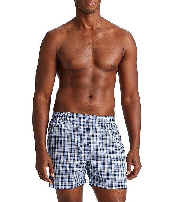 Polo Ralph Lauren Classic Cotton Woven Assorted Boxers 5-Pack Product Image