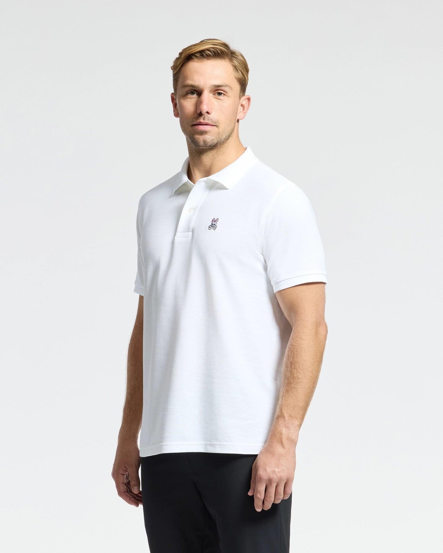 MENS CLASSIC PIQUE POLO SHIRT - B6K001ARPC Product Image
