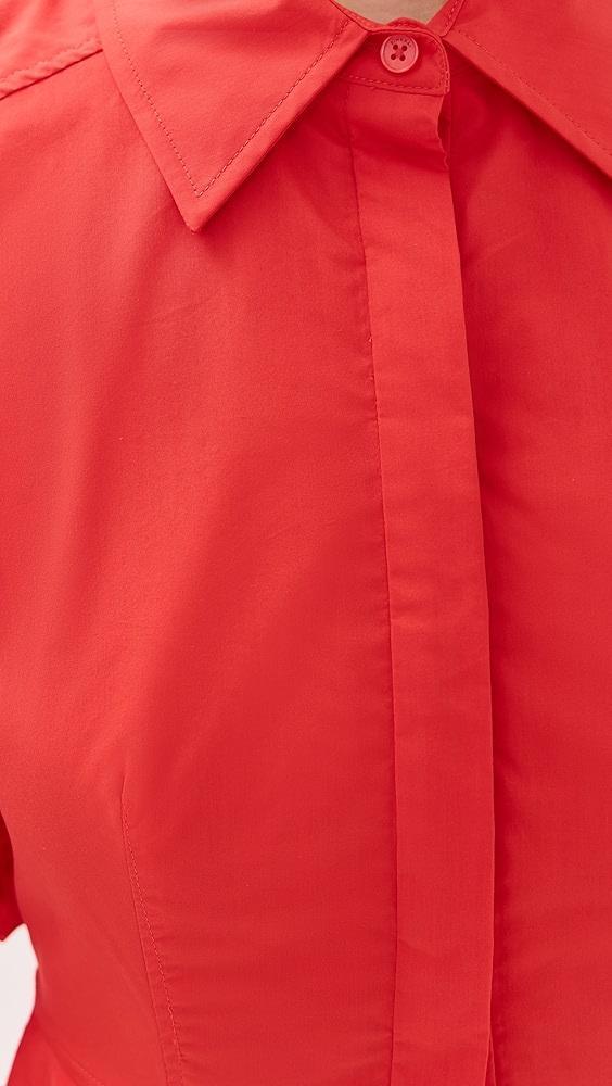 SIMKHAI Jazzie Short Sleeve Mini Dress | Shopbop Product Image