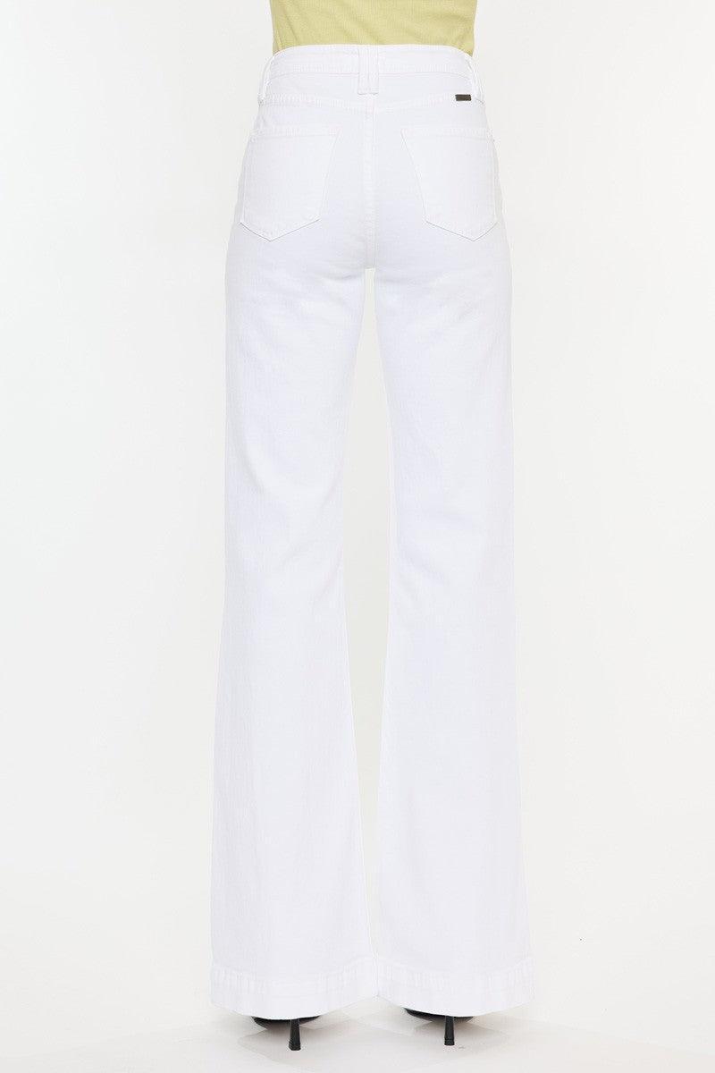 High rise wide flare jeans Product Image