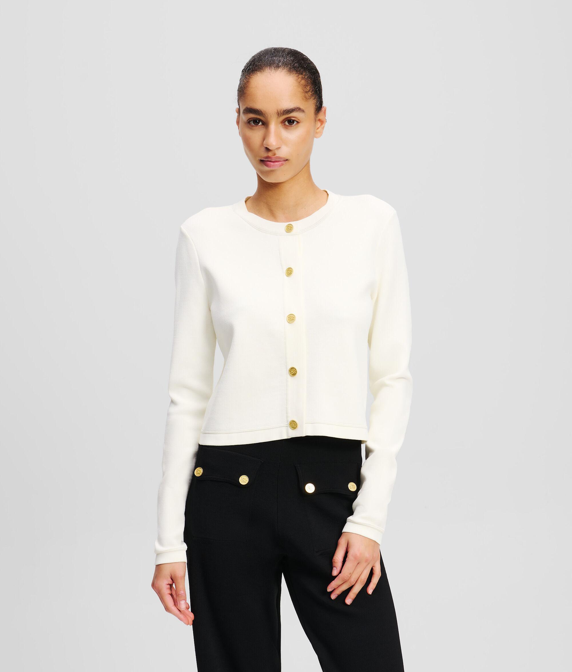 BUTTON-DETAIL CARDIGAN Product Image