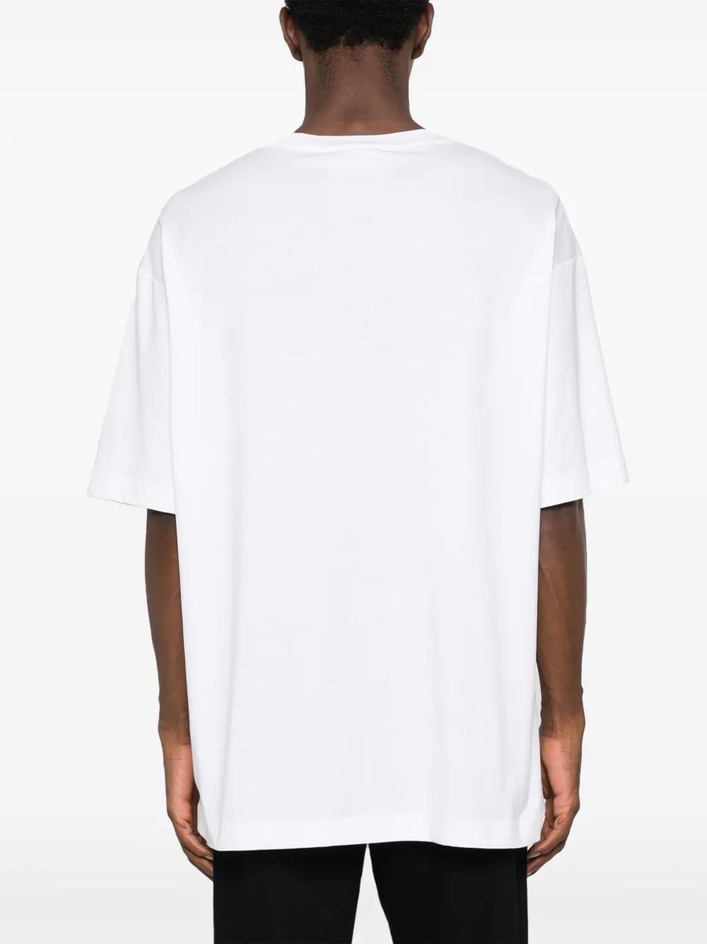 logo-print cotton T-shirt Product Image
