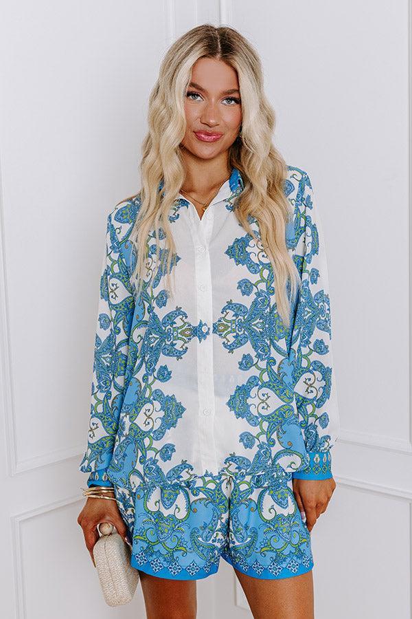 Milan Bound Paisley Button Up Product Image