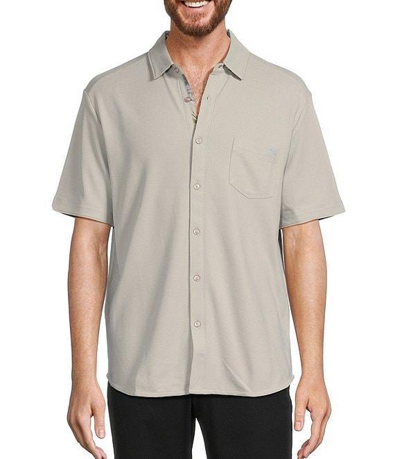 Tommy Bahama IslandZone Jungle Canopy 5 O' Clock Short Sleeve Woven Shirt Product Image
