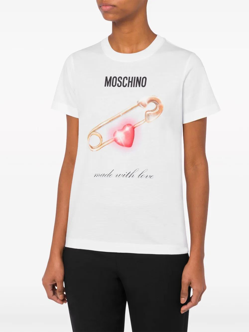 graphic-print cotton T-shirt Product Image