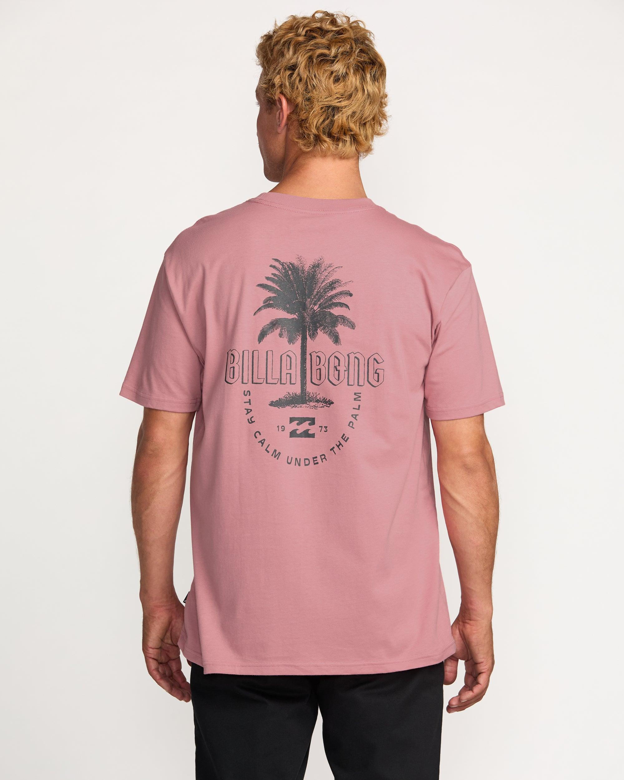 Calm Palm Premium Tee - Dusty Pink Male Product Image