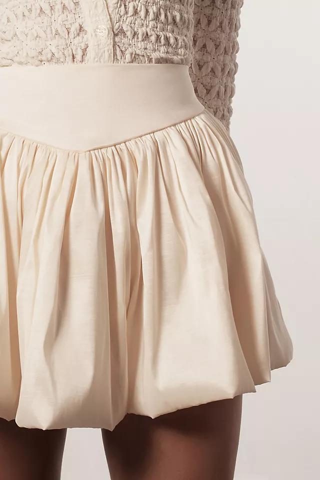 Tach Clothing Taffeta Bubble Mini Skirt Product Image