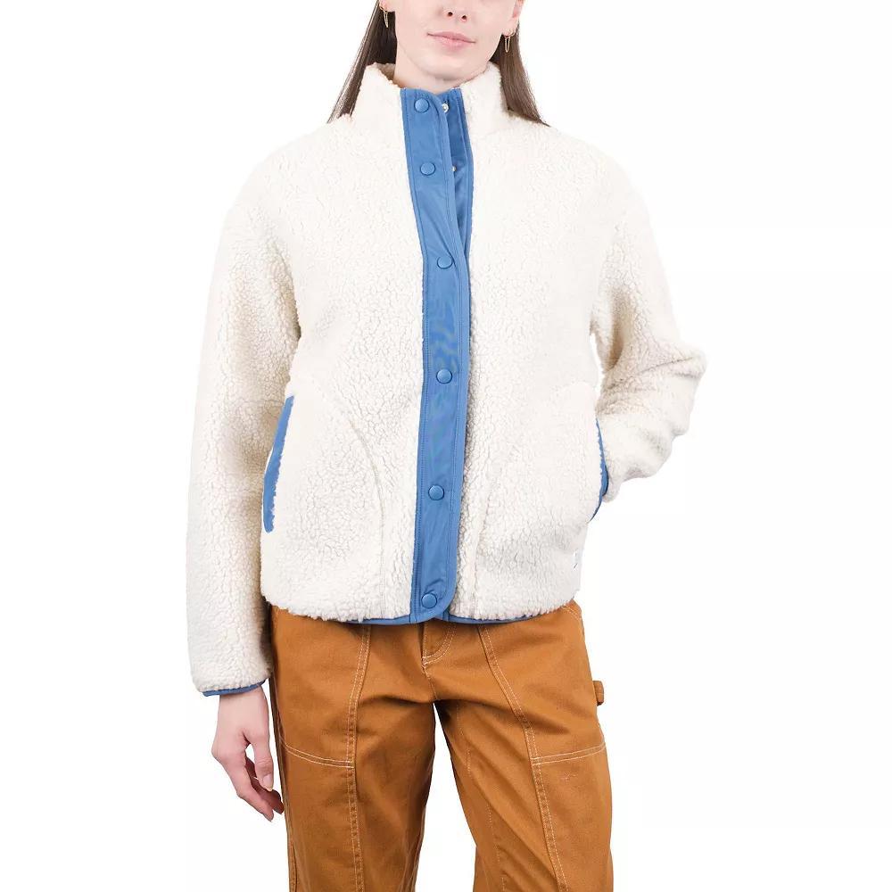 Women's Mountain and Isles Sherpa Jacket, Size: XS, Brown Product Image