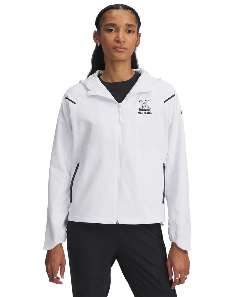 Women's UA Unstoppable Collegiate Hooded Jacket Product Image