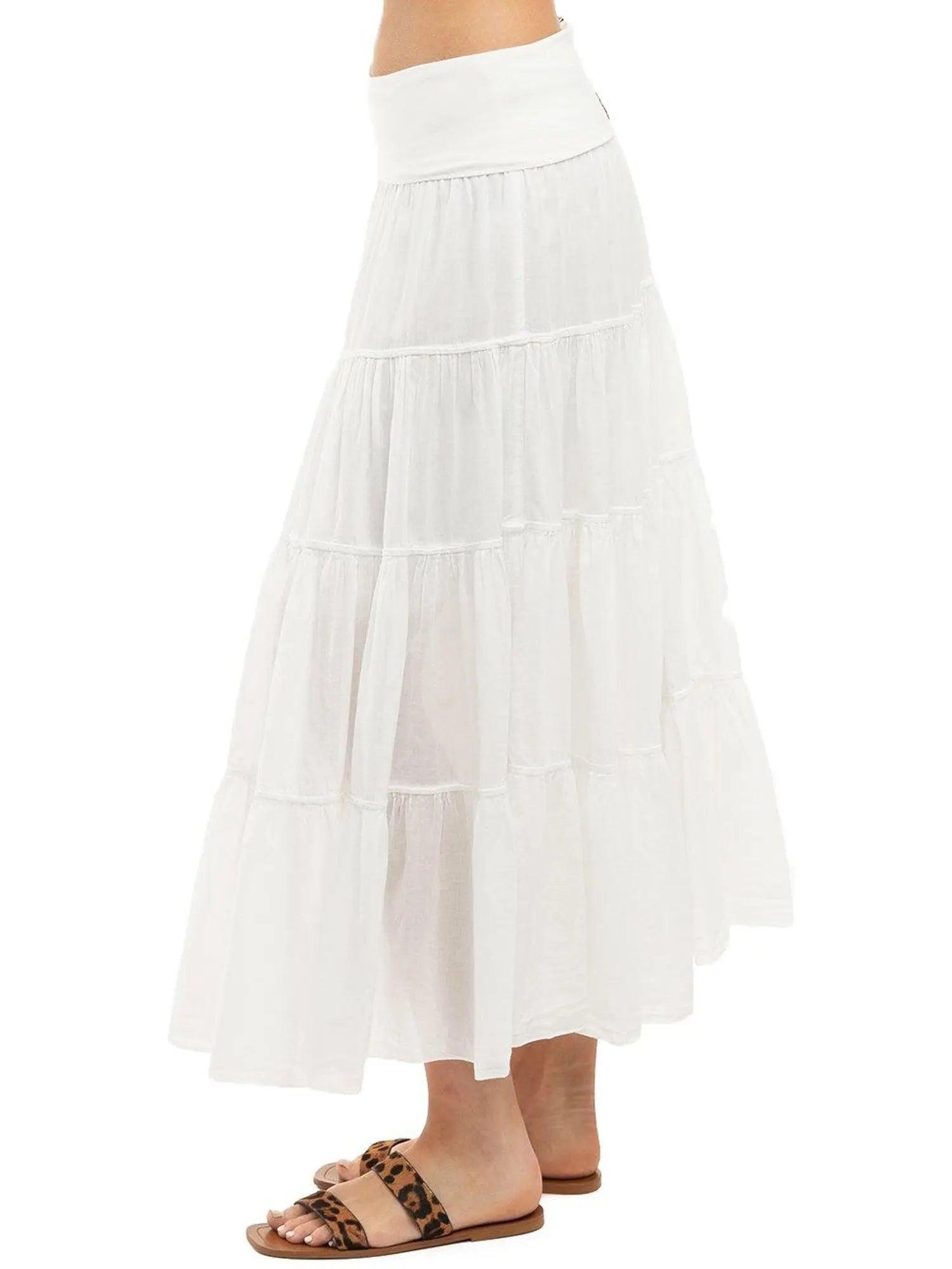 Hard Tail Roll Down Tier Skirt VL-27 Product Image