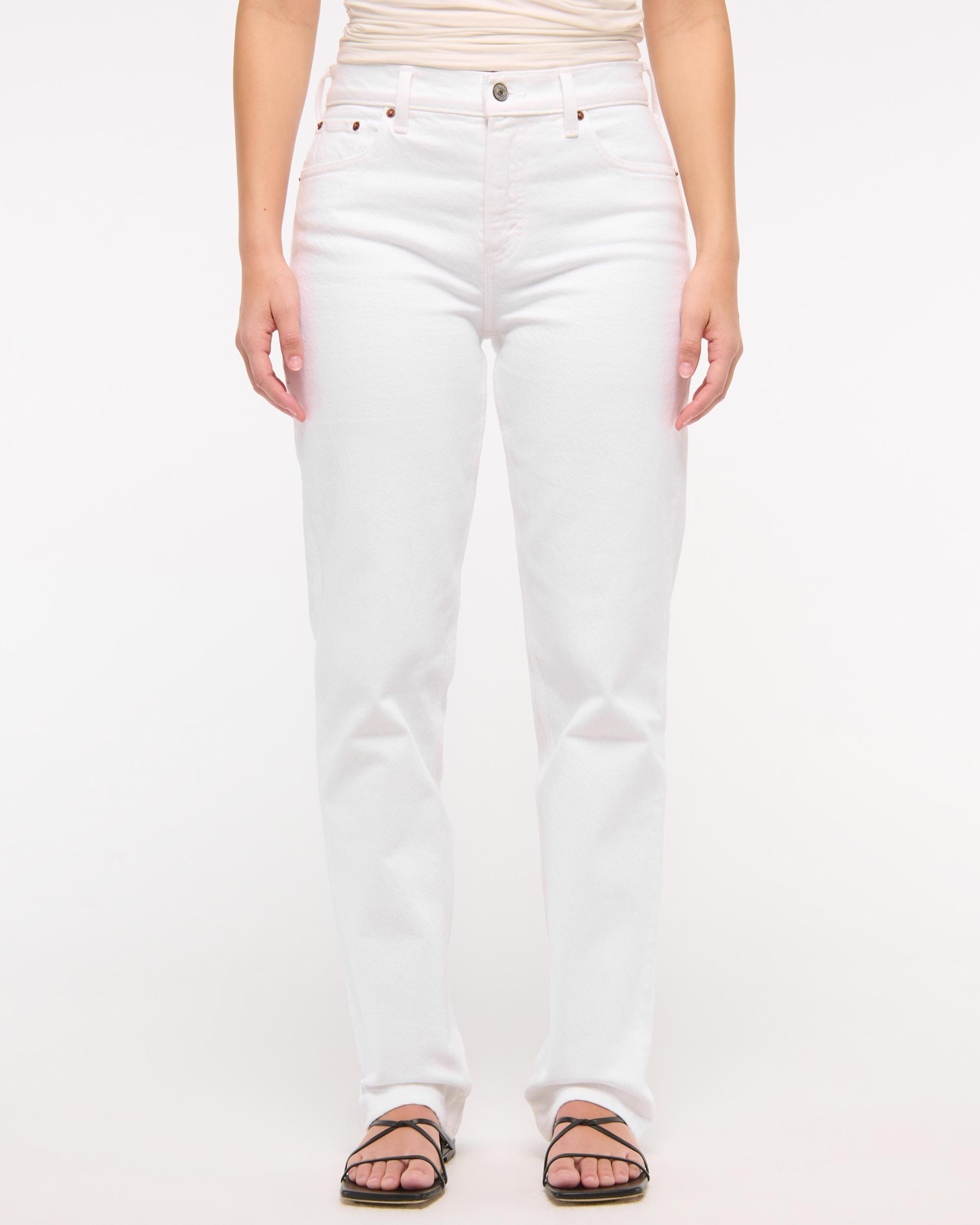 Curve Love Mid Rise 90s Straight Jean Product Image