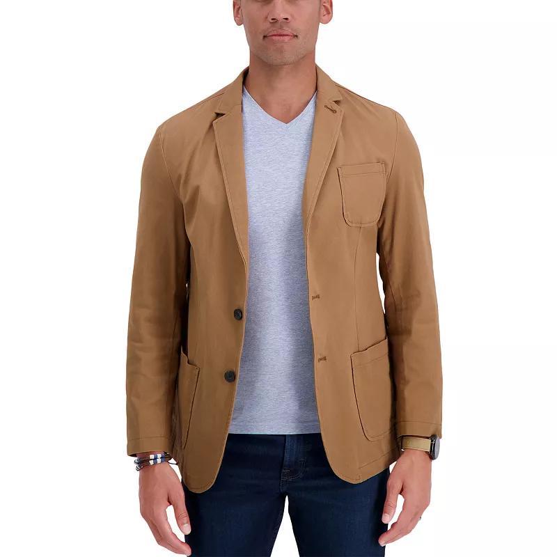 Mens Haggar Smart Wash Comfort Stretch Slim-Fit Sport Jacket Product Image