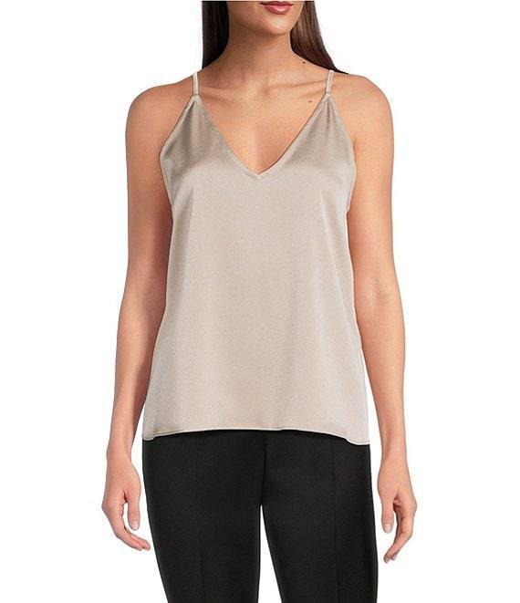Marella Carso V-Neck Camisole Satin Top Product Image