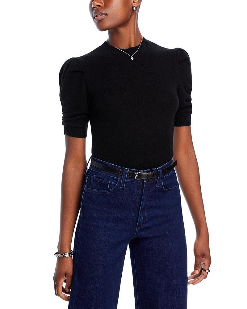 Frame Ruched Puff Sleeve Sweater Product Image