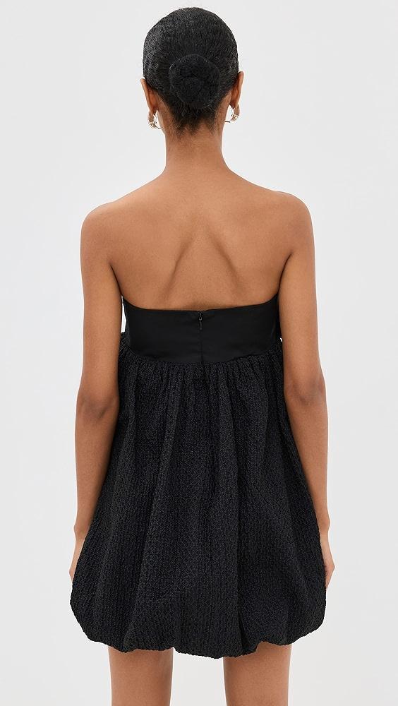 Kika Vargas Black Cotton Haidari Dress | Shopbop Product Image