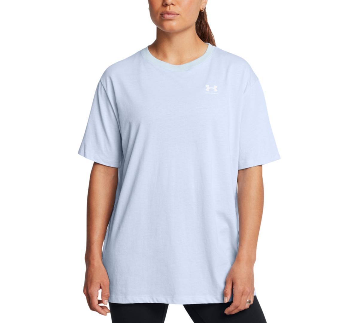 Womens UA BF Oversized Logo Short Sleeve Product Image