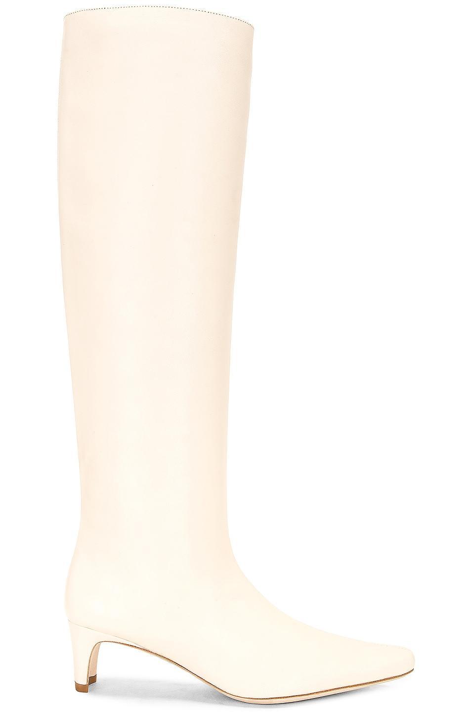 Staud Womens Wally Mid Heel Knee High Boots Product Image