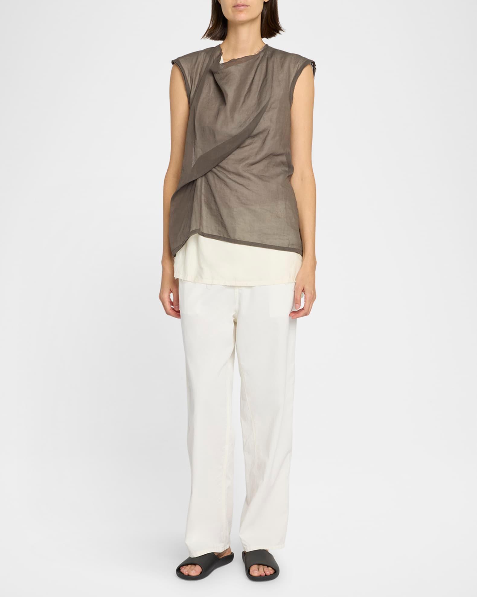 Inawa Draped Layered Sleeveless Top Product Image