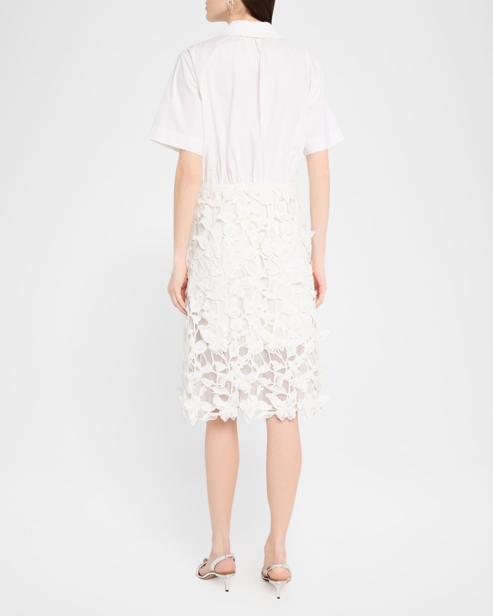 Colette Short-Sleeve Combo Dress Product Image