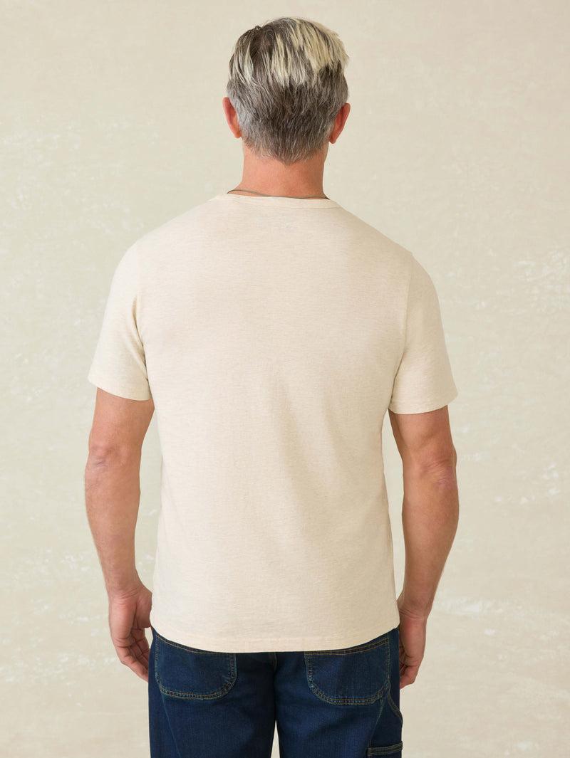 Sunwashed Tee - Island Dune Heather Product Image